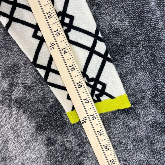 Spartina 449 100% Merino Wool Seven Oaks Cardigan Geometric Women's S *Read - Picture 14 of 15